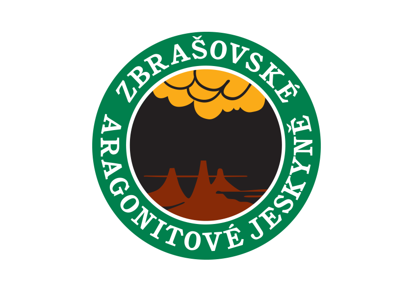 Zbrašovské aragonit. jeskyně - logo
