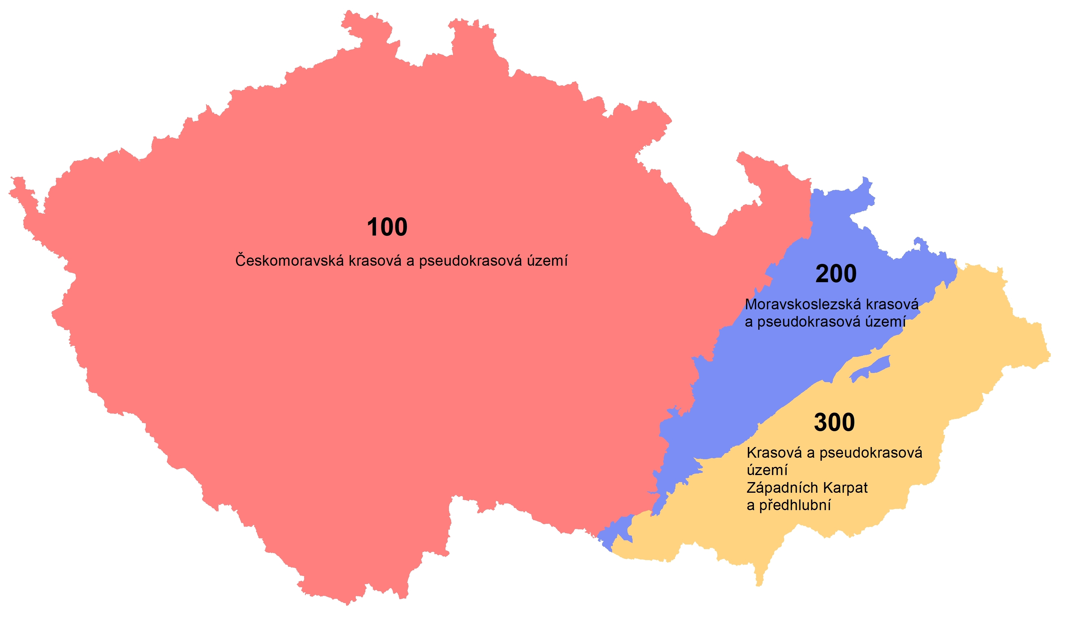 Karsologické členění