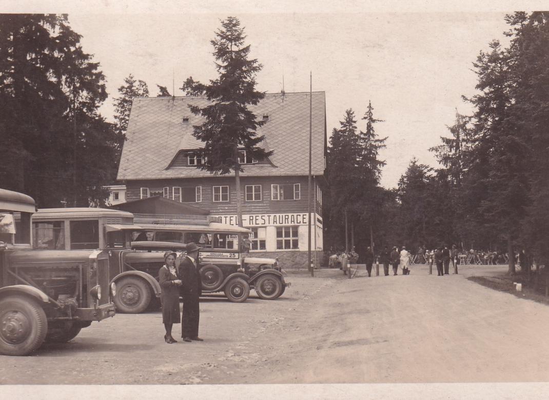 Turist. Chata na Macoše KČsT 1936