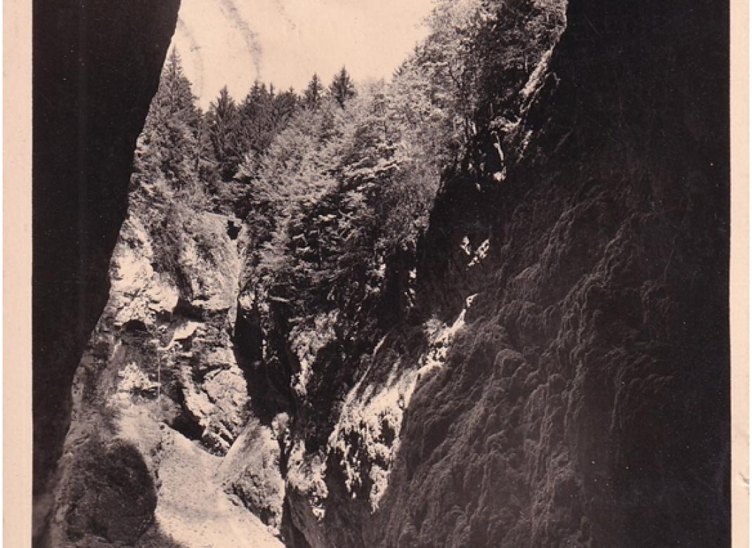 Moravský kras Propast Macocha (1919)