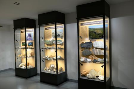 Návštěvnické středisko Chýnovské jeskyně - expozice